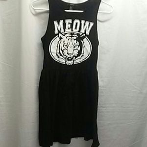 Black Dress with graphic